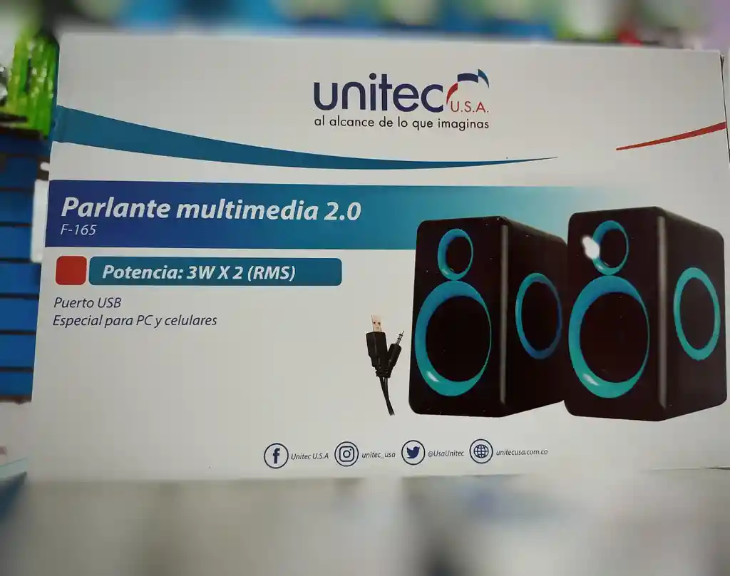 Unitec Parlante Multimedia F165