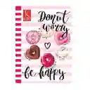 Hojas Cuaderno Cosido Mujer Pasta Dura X100