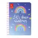 Hojas Cuaderno Cosido Mujer Pasta Dura X100