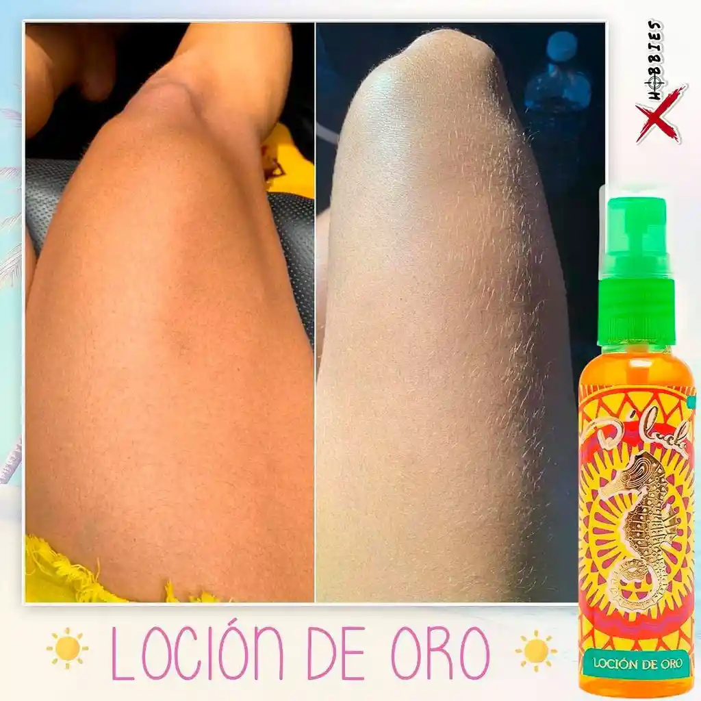 Loción De Oro Corporal D´luchi 60ml