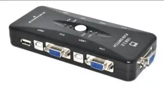 Switch Kvm 4 Puertos Usb Vga