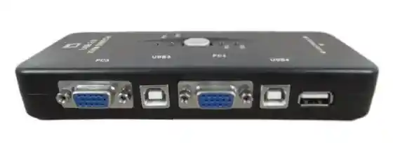 Switch Kvm 4 Puertos Usb Vga