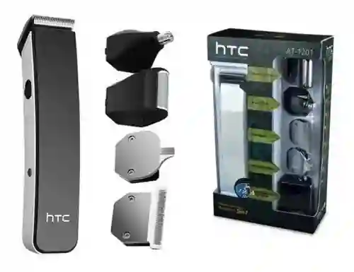 Maquina Afeitar Htc Professional Hair Clipper Shaver 5 En 1 Ref-at-1201