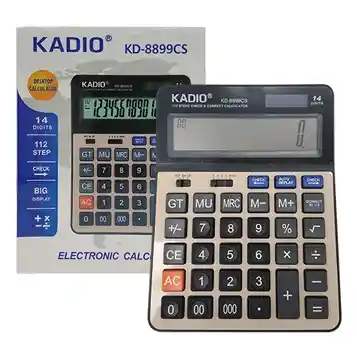 Calculadora Kadio Grande Kd-8899cs 14 Digitos