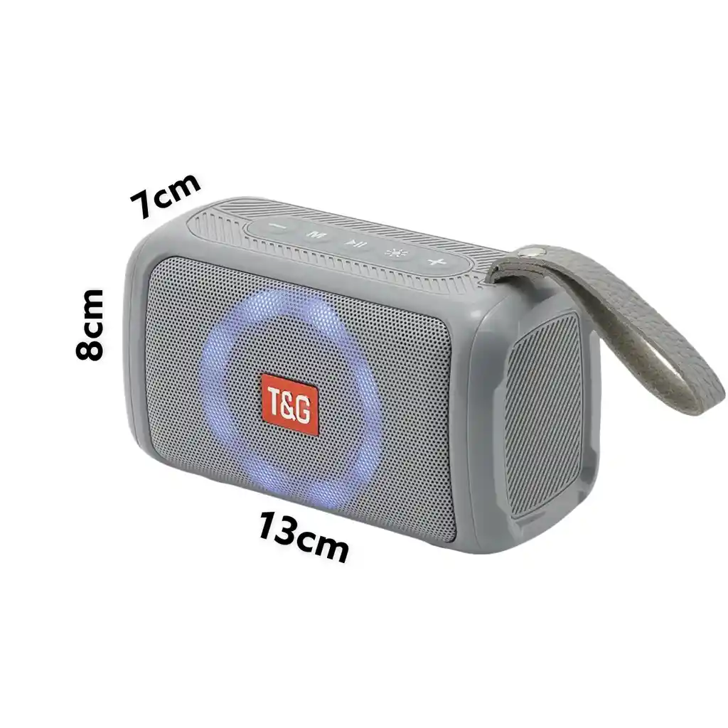 Radio Parlante Bluetooth Recargable T&g Tg-193