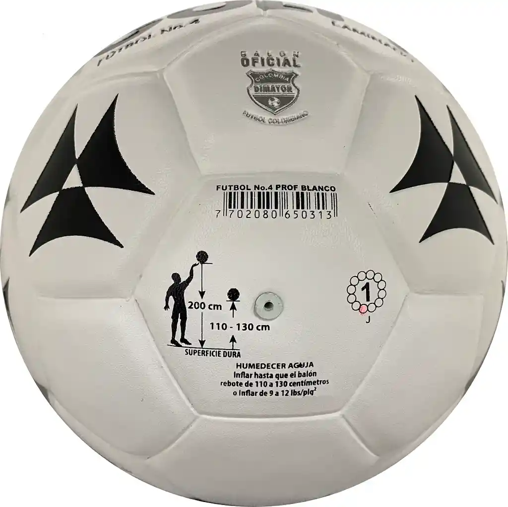 Balón De Fútbol Golty Traditional Profesional T650313 #4