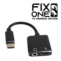 Adaptador Tipoc A Audifonos Y Entrada Tipo C