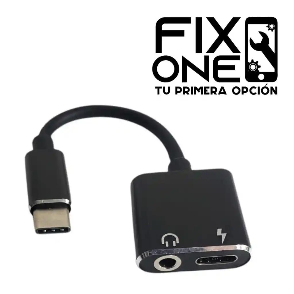 Adaptador Tipoc A Audifonos Y Entrada Tipo C