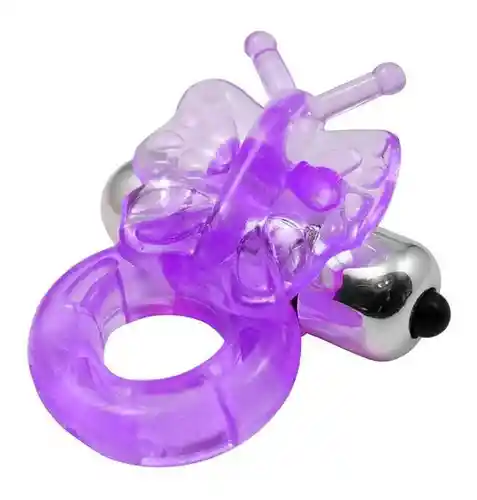 Anillo Vibrador Para Pene Mariposa