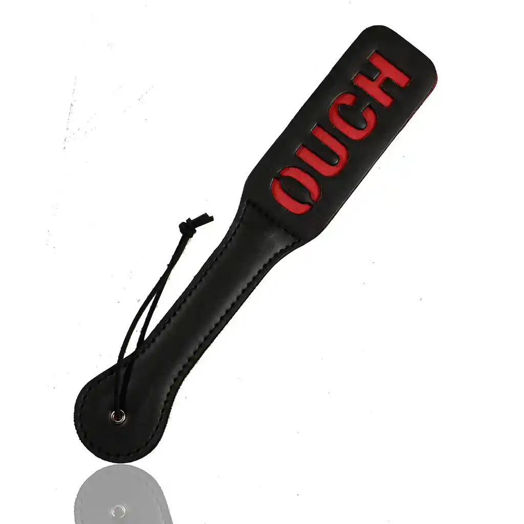 Paleta Erotica Para Nalgadas Kinki Ouch Negro Camtoyz