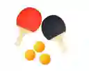 Raquetas Ping Pong Set 2 Raquetas + 3 Pelotas