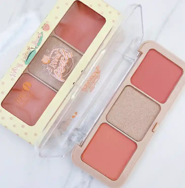  Rubor Iluminador En Trio Peach TRENDY Ref C15 