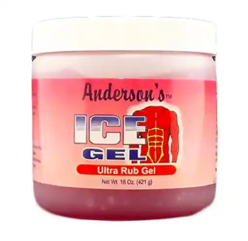 Gel Frio Andersons Rojo Resistencia Ultra 16oz (421g)