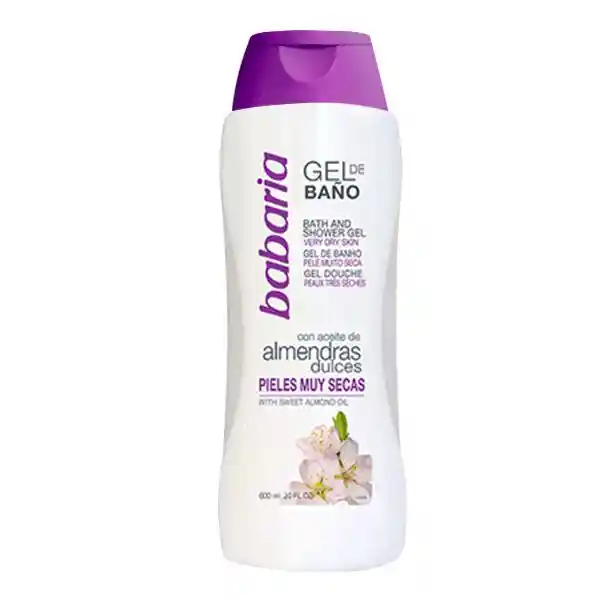 Babaria Gel De Baño De Almendra Dulce Pieles Secas X750ml