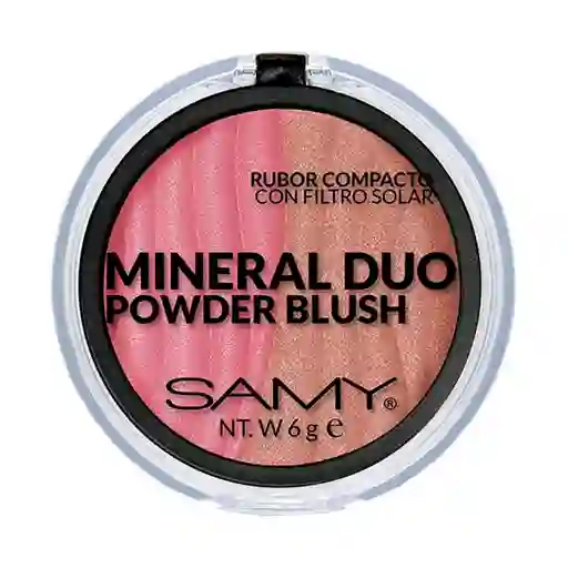 Samy Rubor Duo Rosa Marrón N.1 X 8g