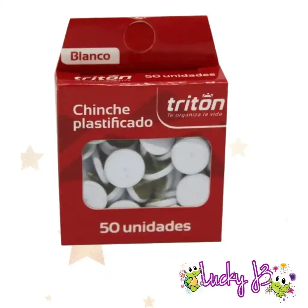 Chinches Metálicos Tritón X 50 Und