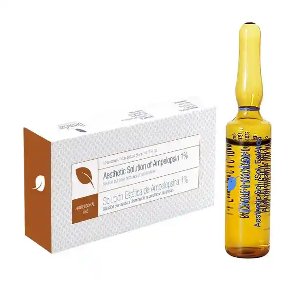 Dermclar Ampolla Ampelopsin X 5ml