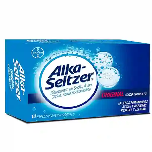 Alka-Seltzer Original X1 Tableta Efervescente.