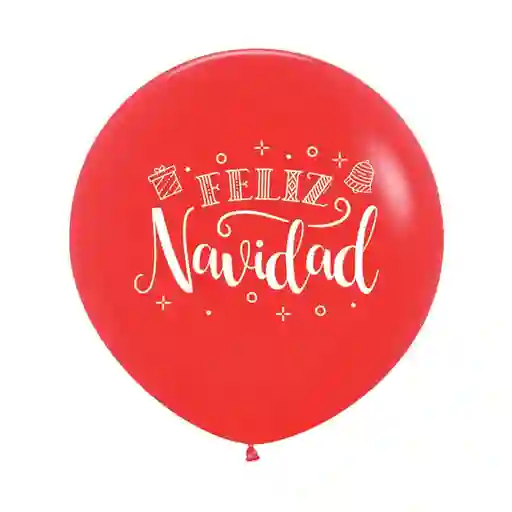 R-24 Feliz Navidad Fashon Rojo X3