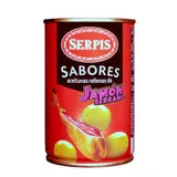 Aceitunas Rellenas De Jamón Serrano - Serpis 300 Gr