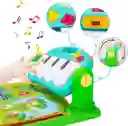 Gimnasio Bebe Tapete Piano Estimulación Luces Oferta 0-3 Años Ref. Miquito Azul Unisex