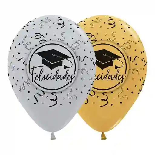 Globos Bombas R-12 Felicidades Grado X12