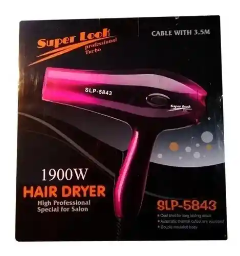 Secador Para Cabello 1900w Super Look