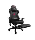 Silla Gamer Giratoria Para Pc Con Reposa Pies Negra