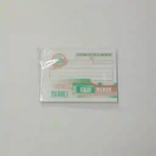 Recibo Caja Menor