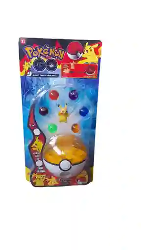Pokebola De Pokémon Con Pikachu.