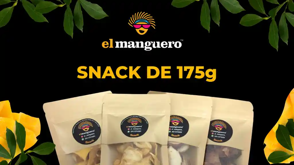 Snack De Mango Biche Deshidratado 175g