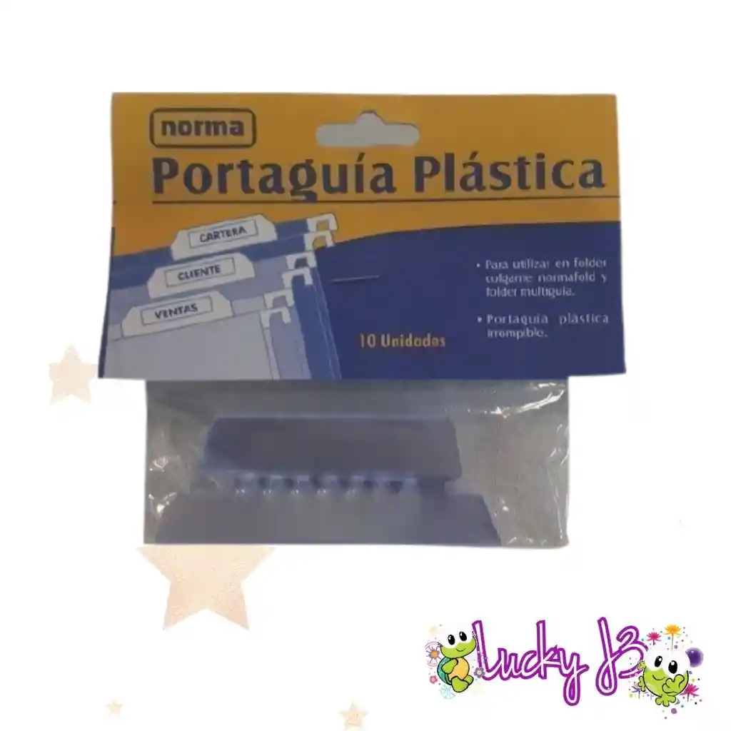 Norma Portaguia Plastica 10 Un Marca