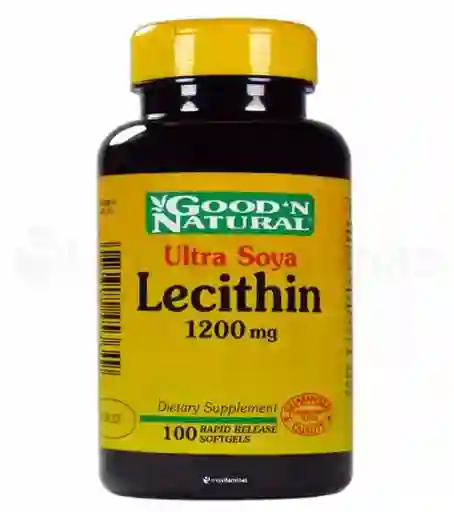 Lecithin 1200 Mg 100 Softgel Good´n Natural