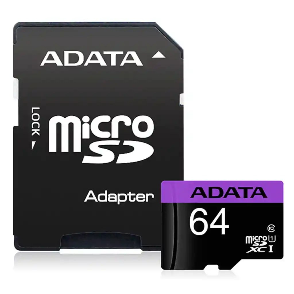 Adata Micro Sd 64 Con Adaptador