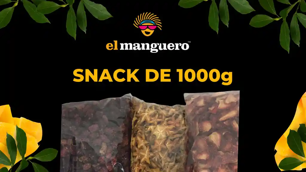 1000g De Mango Maduro Deshidratado