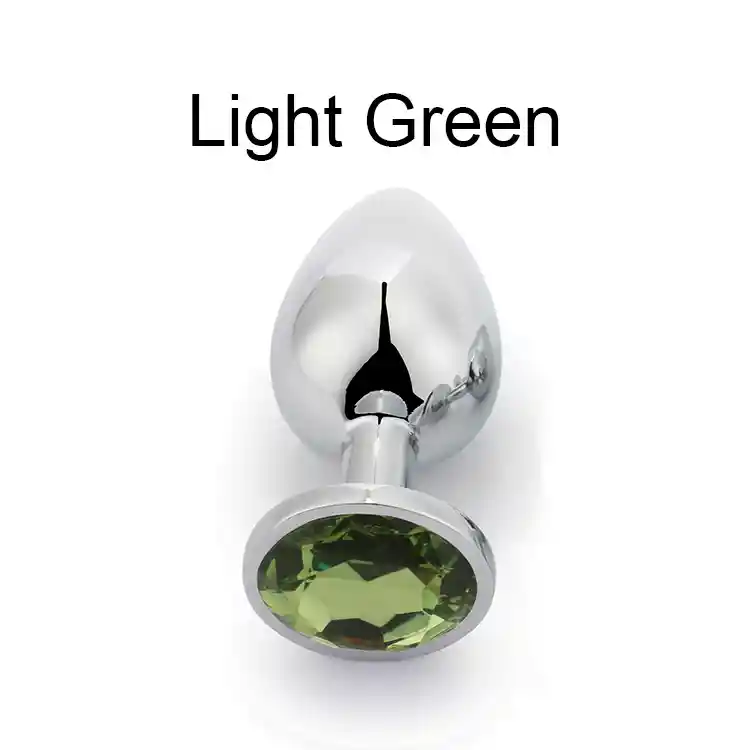 Plug Anal Metalico Talla S Light Green