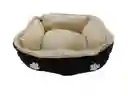 HallyPet Cama Grande Doble Faz Beige