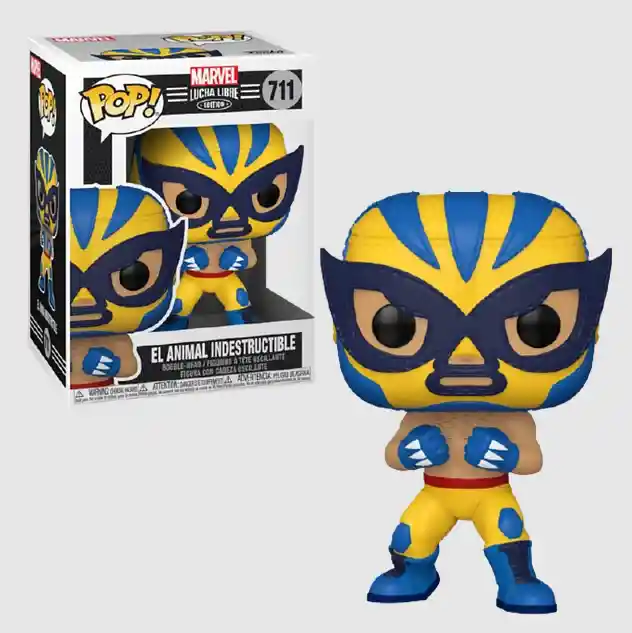 Funko Pop El Animal Indestructible Marvel Lucha Libre 711