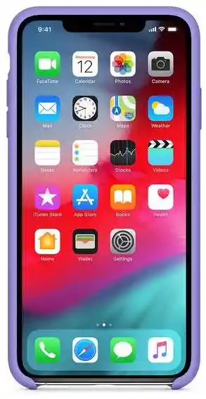 iPhoneSuite Silicone Case X/Xs Max - Color Lila