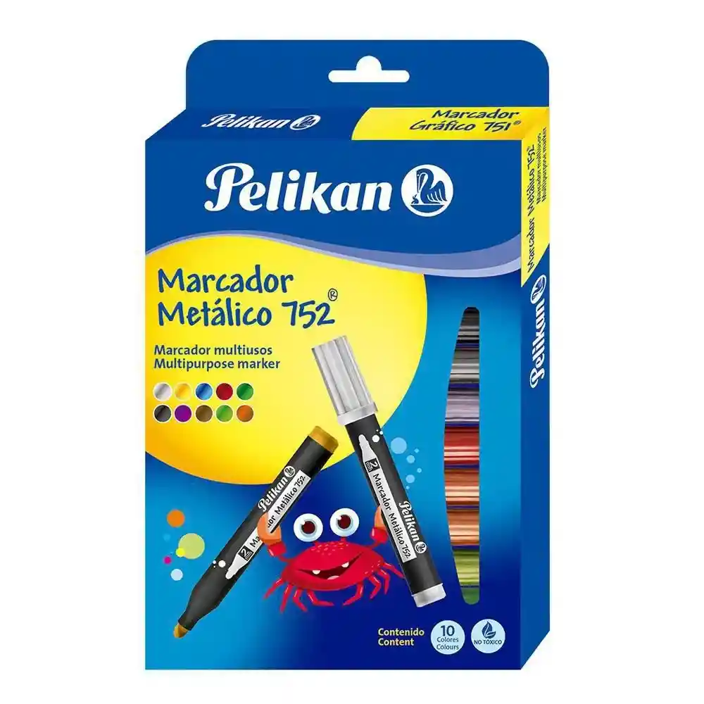 Pelikan Marcador Metalico 752