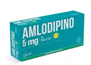 Amlodipino 5mg Blister X10 Tabletas