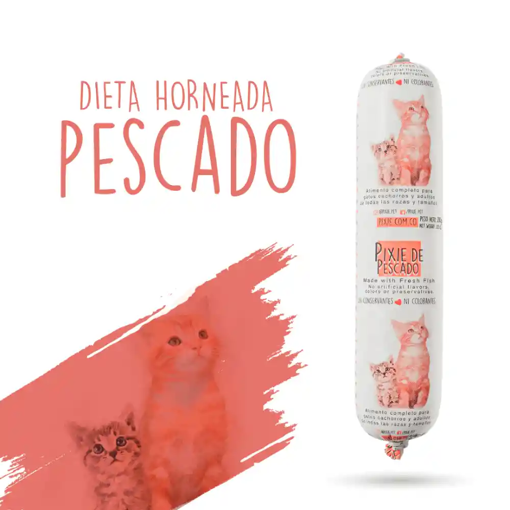 Pixie Pescado Gatos