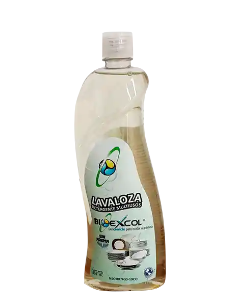 Lavaplatos Líquido Biodegradable 800 Cc Sin Olor