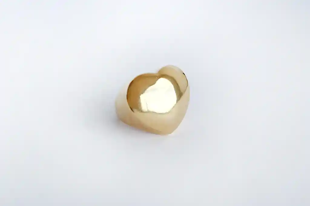 Anillo Corazón 3d