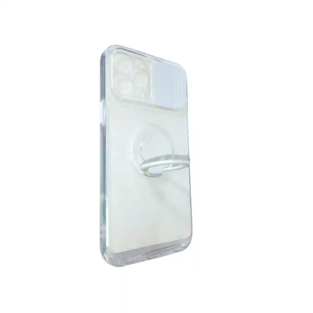 iPhoneFunda Case Anillo Soporte Protector Camara Blanco Para 12 Pro Max