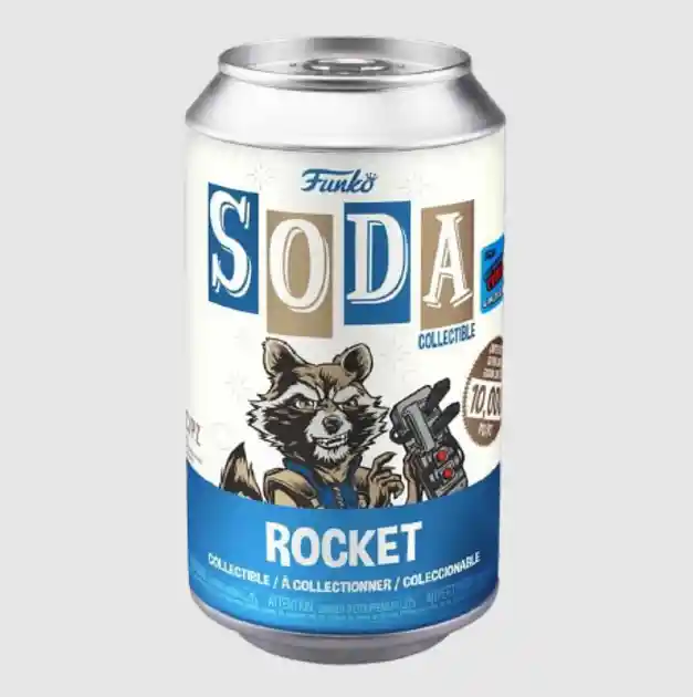 Funko Soda Rocket Guardians Of The Galaxy Nycc 2021