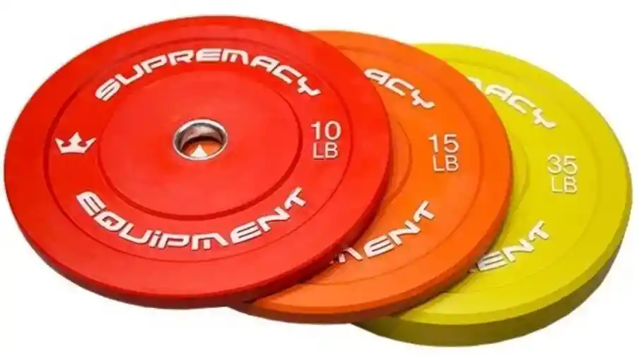 Discos De Caucho 2.0 Supremacy 2 Uni 10lb - Rojo