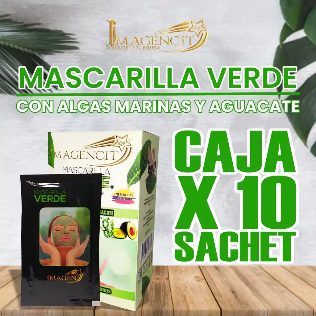 Mascarilla Verde Cajas Por 10 Unidades️