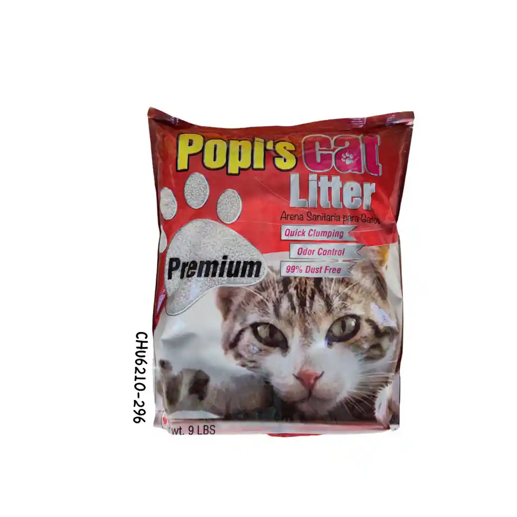 Arena Sanitaria Para Gatos Poppis Cat 4 Kilos (aroma Café O Lavanda)