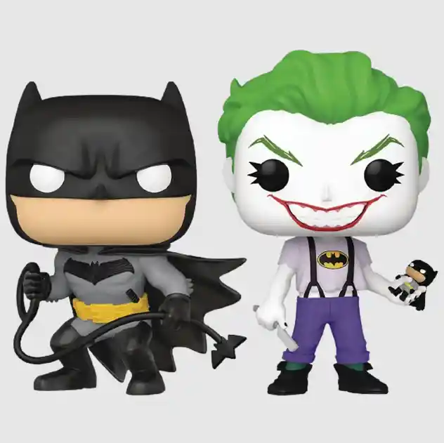 Funko Pop White Knight Batman & White Knight The Joker 2pack Px